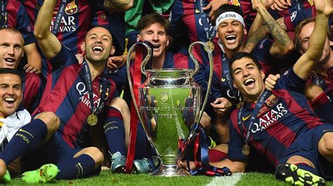 las champions del barcelona